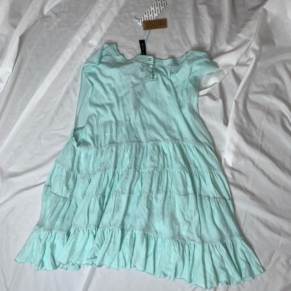 NWT Urban Outfitters Out from Under Mia Lace Up Mint Blue Green Romper XS S M - Picture 6 of 7